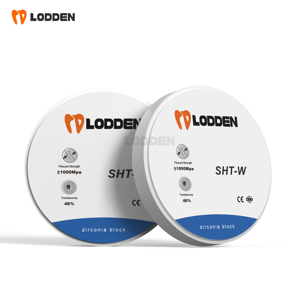 Стоматологические циркониевые блоки LODDEN SHT-W 98 мм/95 мм/AG для CAM CAD Odont Brycs, стоматологические протезы, материалы из белого циркония, 1000 МПа
Стоматологические циркониевые блоки LODDEN SHT-W 98 мм/95 мм/AG для CAM CAD Odont Brycs, стоматологические протезы, материалы из белого циркония, 1000 МПа