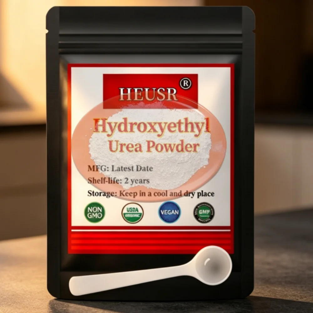 High Quality Hydroxyethyl Urea Powder, Cosmetic Raw Materials, Humectant are Used For Cream, Lotion, Shower Gel, Shampoo, etc
High Quality Hydroxyethyl Urea Powder, Cosmetic Raw Materials, Humectant are Used For Cream, Lotion, Shower Gel, Shampoo, etc