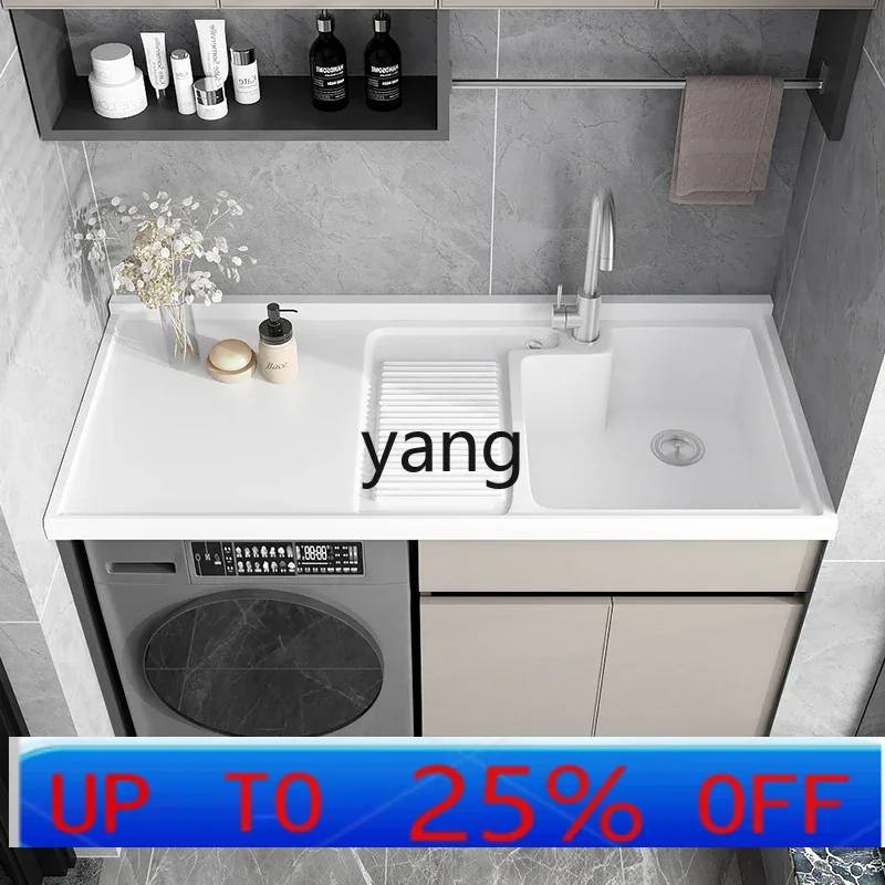 Lcx Space Aluminum Laundry Cabinet Washbasin Integrated Cabinet Combination Laundry Dryer
Lcx Space Aluminum Laundry Cabinet Washbasin Integrated Cabinet Combination Laundry Dryer