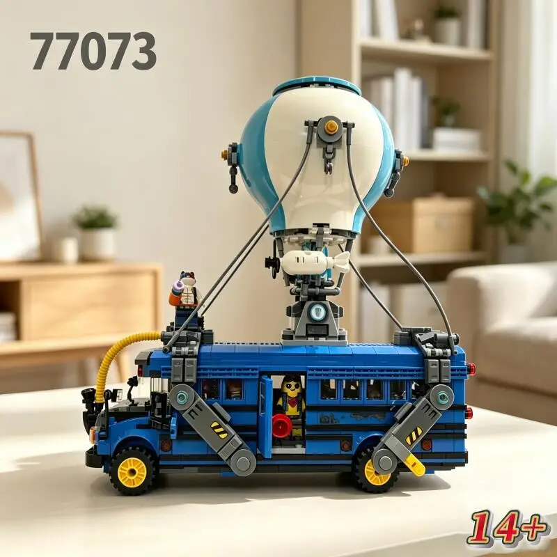 2026 New Arrival 954pcs Drive The Battle BusBuilding Blocks Sets Particles Suitable for Halloween Gifts Birthday
2026 New Arrival 954pcs Drive The Battle BusBuilding Blocks Sets Particles Suitable for Halloween Gifts Birthday