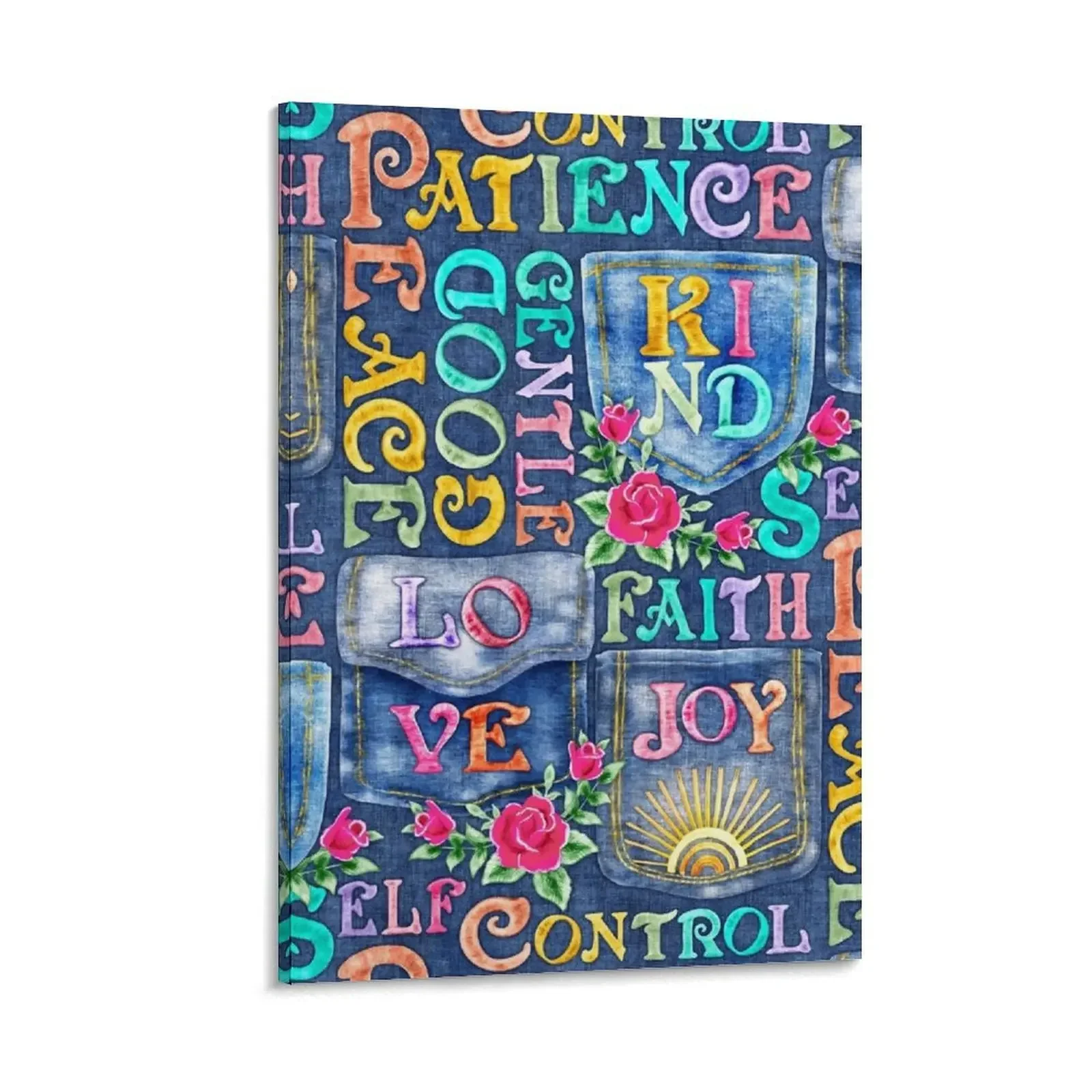 Fruit of the Spirit in Colorful Embroidery Canvas Painting poster mural anime poster Luxury living room decoration
Fruit of the Spirit in Colorful Embroidery Canvas Painting poster mural anime poster Luxury living room decoration