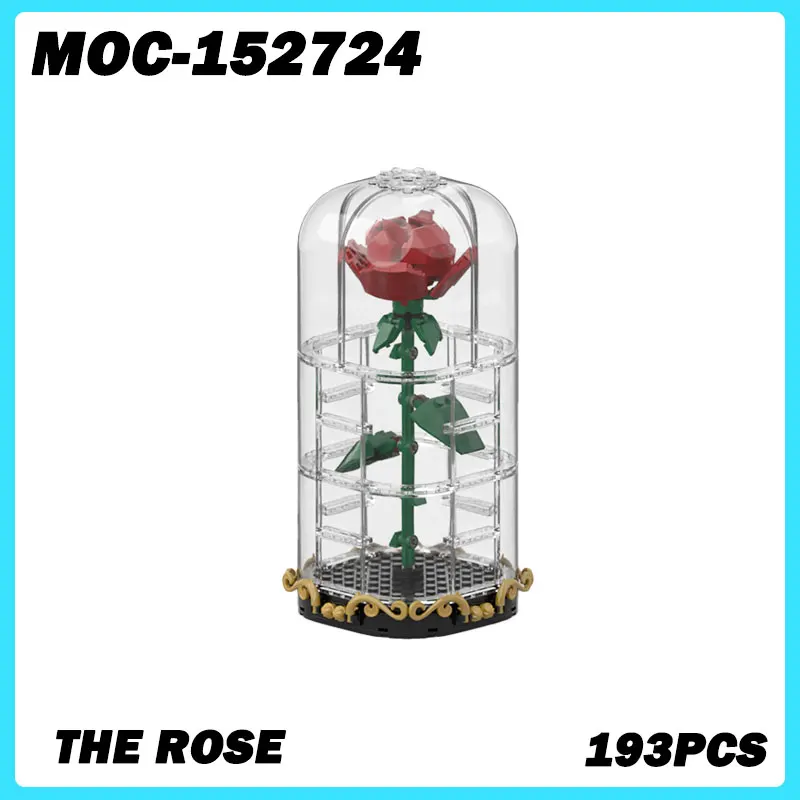 MOC- 152724 Настольный орнамент, роза, строительные блоки, сделай сам, модель, кирпичи, головоломки, игрушки, кирпичная головоломка, подарки на день рождения, 193 шт.
MOC- 152724 Настольный орнамент, роза, строительные блоки, сделай сам, модель, кирпичи, головоломки, игрушки, кирпичная головоломка, подарки на день рождения, 193 шт.