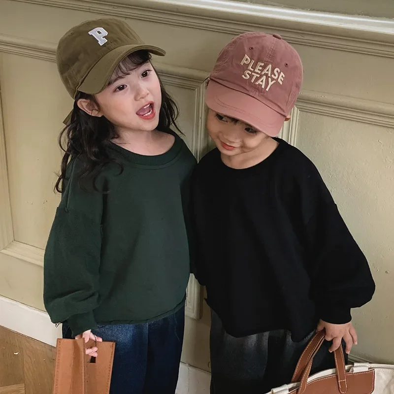 Children's Autumn Clothing 2023 New Fashion Kids Long Sleeve Tops Korean Style Baby Girls Sweatshirts Boys Casual Simple Clothes
Children's Autumn Clothing 2023 New Fashion Kids Long Sleeve Tops Korean Style Baby Girls Sweatshirts Boys Casual Simple Clothes
