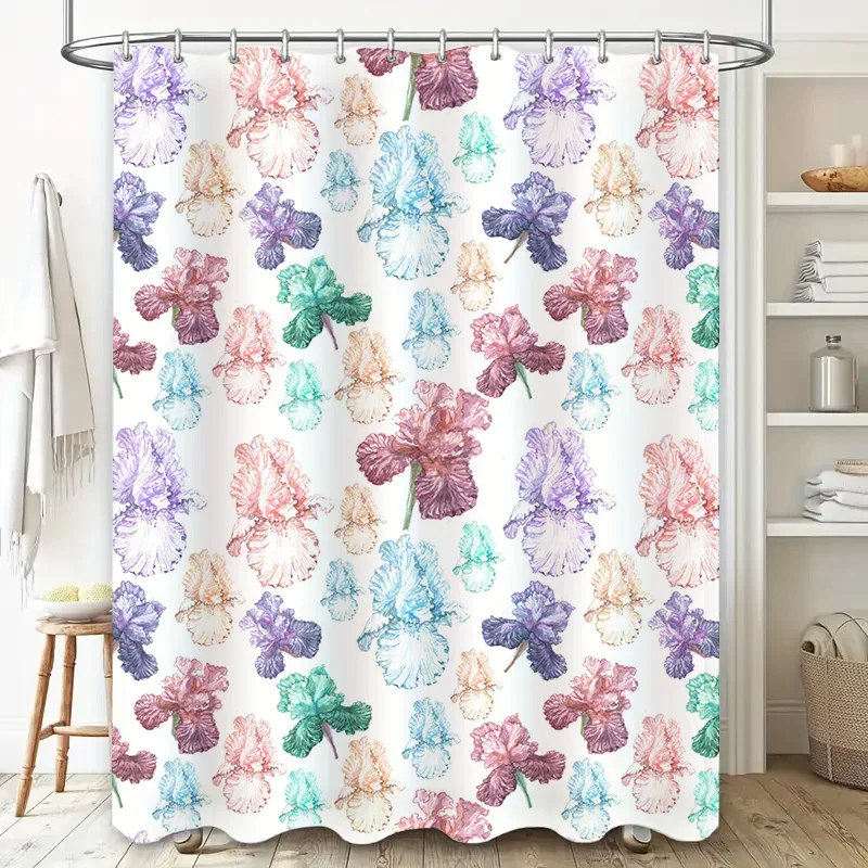 Занавеска для душа для ванны, водонепроницаемый декор для ванной комнаты, принт, цветочный узор, украшение для дома, моющиеся, настраиваемые варианты размера, доступны
Занавеска для душа для ванны, водонепроницаемый декор для ванной комнаты, принт, цветочный узор, украшение для дома, моющиеся, настраиваемые варианты размера, доступны