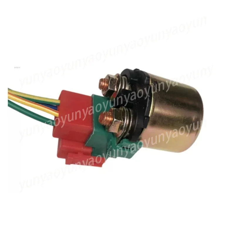 Motorcycle Starter Solenoid Relay, 12V DC Motor Relay with Plug Connector
Motorcycle Starter Solenoid Relay, 12V DC Motor Relay with Plug Connector