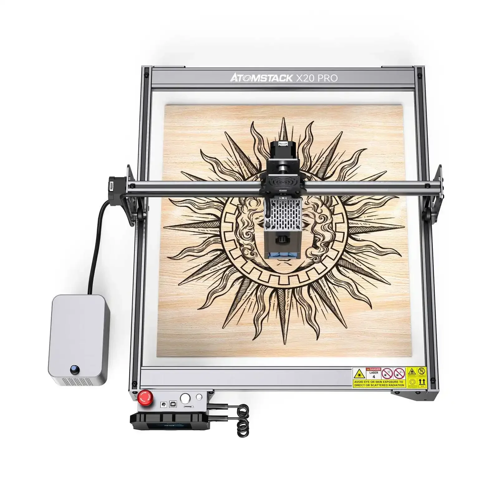 Atomstack X20 PRO 130W Dog Tags Metal Wood Acrylic Glass Laser Engraving Machine And Cutter Machine
Atomstack X20 PRO 130W Dog Tags Metal Wood Acrylic Glass Laser Engraving Machine And Cutter Machine