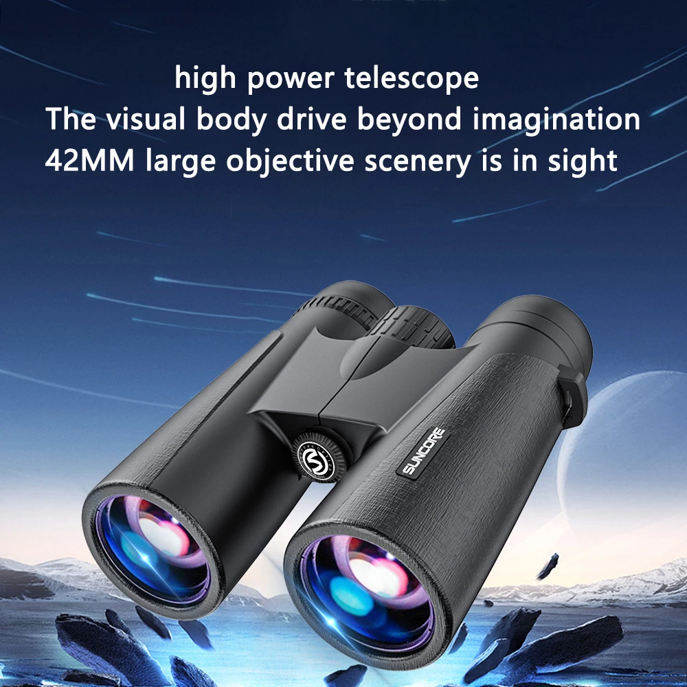 Бинокль 10x42 для взрослых с адаптером для телефона, высокой четкостью и большим увеличением, с призмой BAK4 для наблюдений на открытом воздухе
Бинокль 10x42 для взрослых с адаптером для телефона, высокой четкостью и большим увеличением, с призмой BAK4 для наблюдений на открытом воздухе