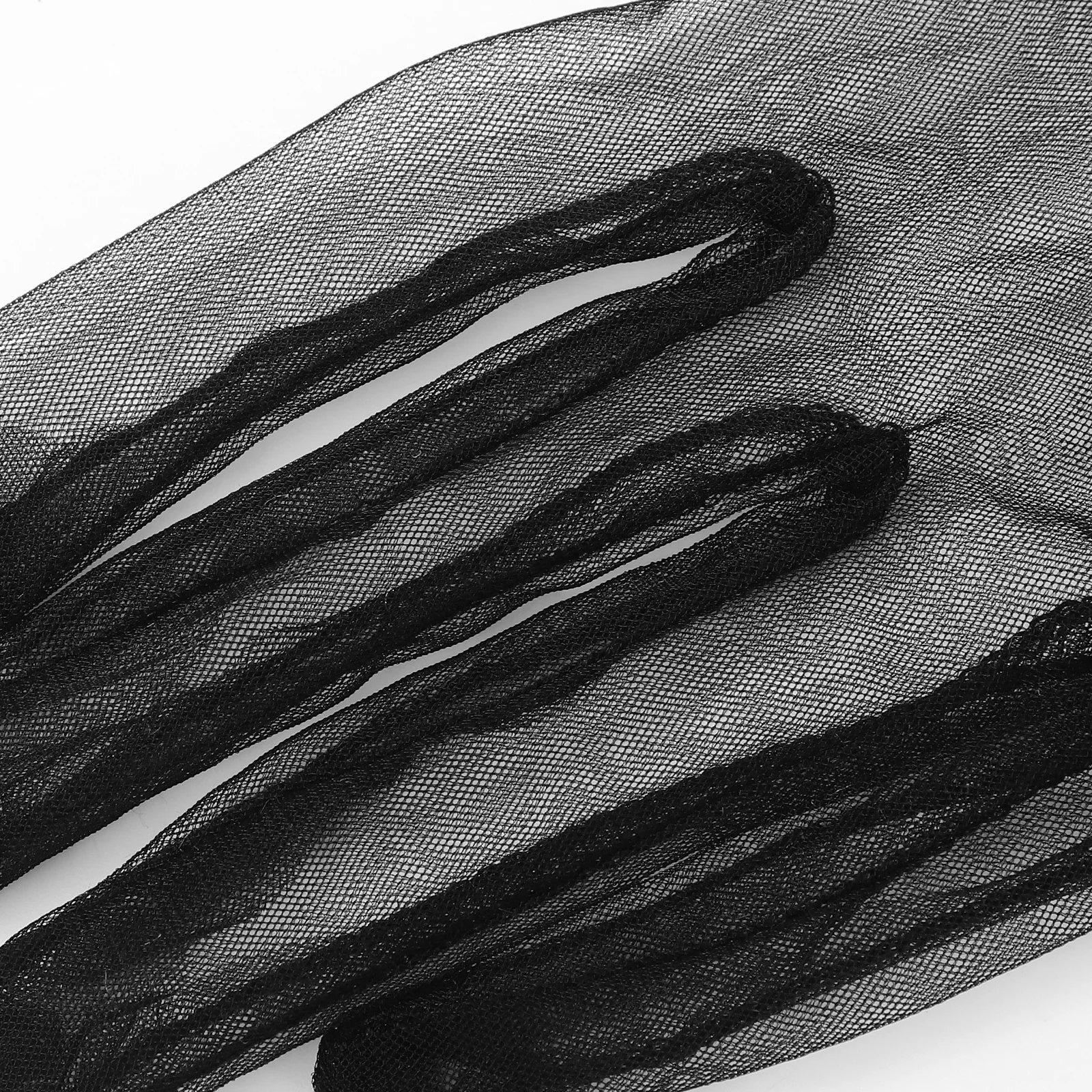 1Pair Ultra Long Sheer Gloves Black Mesh Veil Breathable Lightweight Wedding Bridal Gloves Elegant Fashion Accessory
1Pair Ultra Long Sheer Gloves Black Mesh Veil Breathable Lightweight Wedding Bridal Gloves Elegant Fashion Accessory