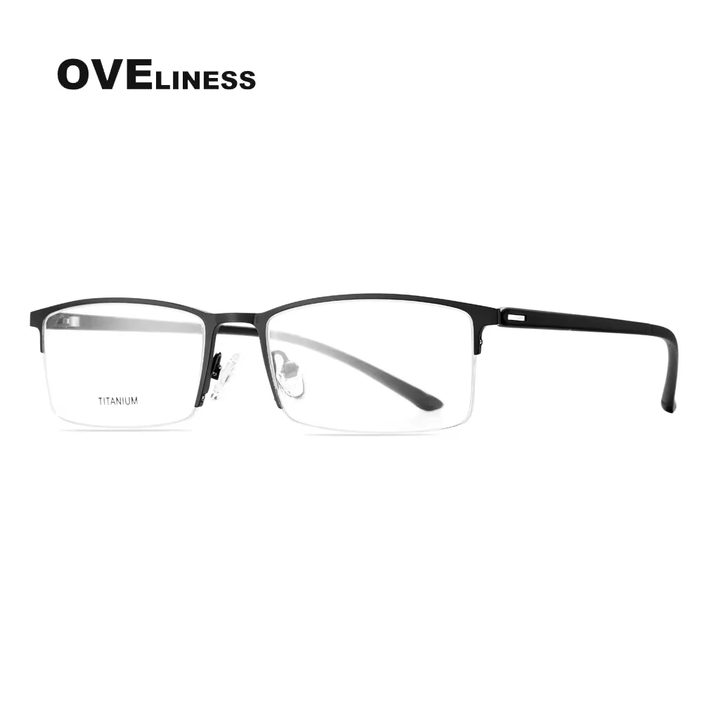 2025 Fashion men's eyeglasses frames Glasses Frame for Men male Titanium Alloy half Metal eyewear spectacles
2025 Fashion men's eyeglasses frames Glasses Frame for Men male Titanium Alloy half Metal eyewear spectacles