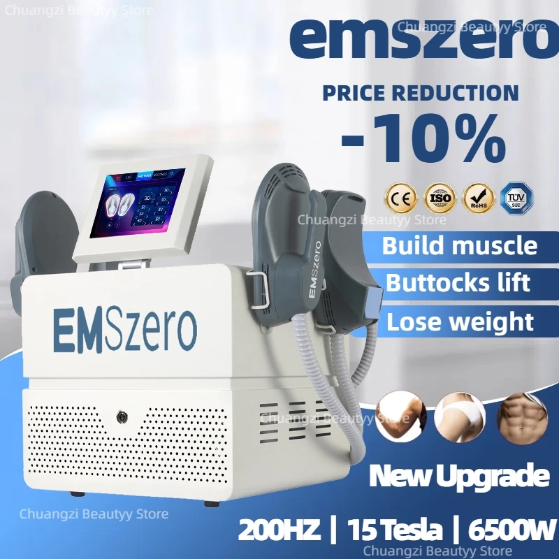Professional EMSzero RF Sculpt Therapy 2025 Machine EMS Body Slimming Sculpting Muscle Stimulation Fat Removal Buttock Toning
Professional EMSzero RF Sculpt Therapy 2025 Machine EMS Body Slimming Sculpting Muscle Stimulation Fat Removal Buttock Toning