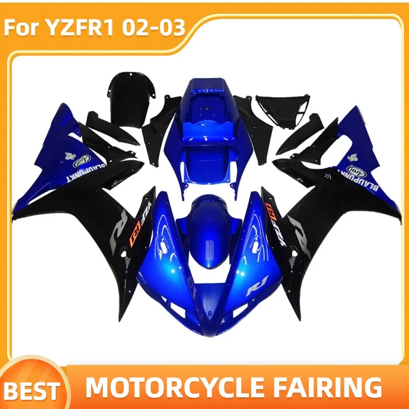 For YAMAHA YZF R 1 2002 2003 YZF1000 YZF-R1 02 03 ABS Plastic 100% Fit Injection Free Custom Fairing Blue/white/black Bodykit
For YAMAHA YZF R 1 2002 2003 YZF1000 YZF-R1 02 03 ABS Plastic 100% Fit Injection Free Custom Fairing Blue/white/black Bodykit