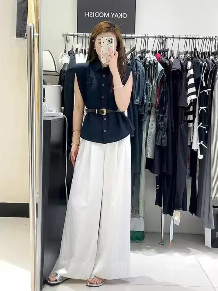 Pant Sets for Women 2 Pieces Wide Leg Y2k Streetwear Comfortable Luxury Casual Elegant Cheap Outfit Chic Top and Trousers Woman
Pant Sets for Women 2 Pieces Wide Leg Y2k Streetwear Comfortable Luxury Casual Elegant Cheap Outfit Chic Top and Trousers Woman