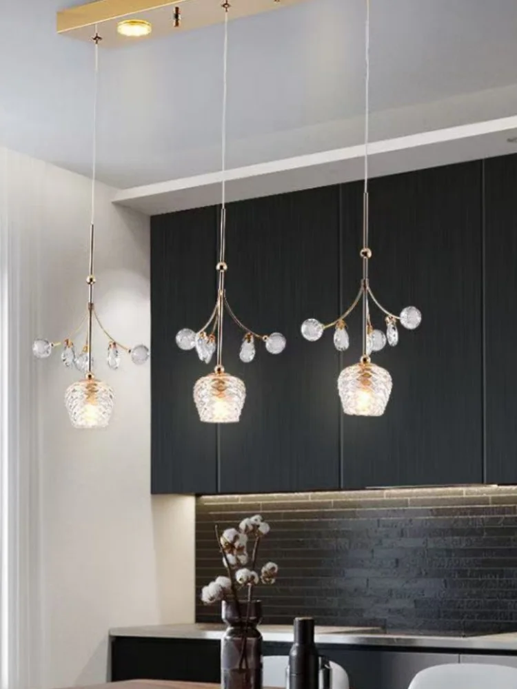 Crystal restaurant hanging light luxury high-end dining table light restaurant light simple modern bar table lamp
Crystal restaurant hanging light luxury high-end dining table light restaurant light simple modern bar table lamp