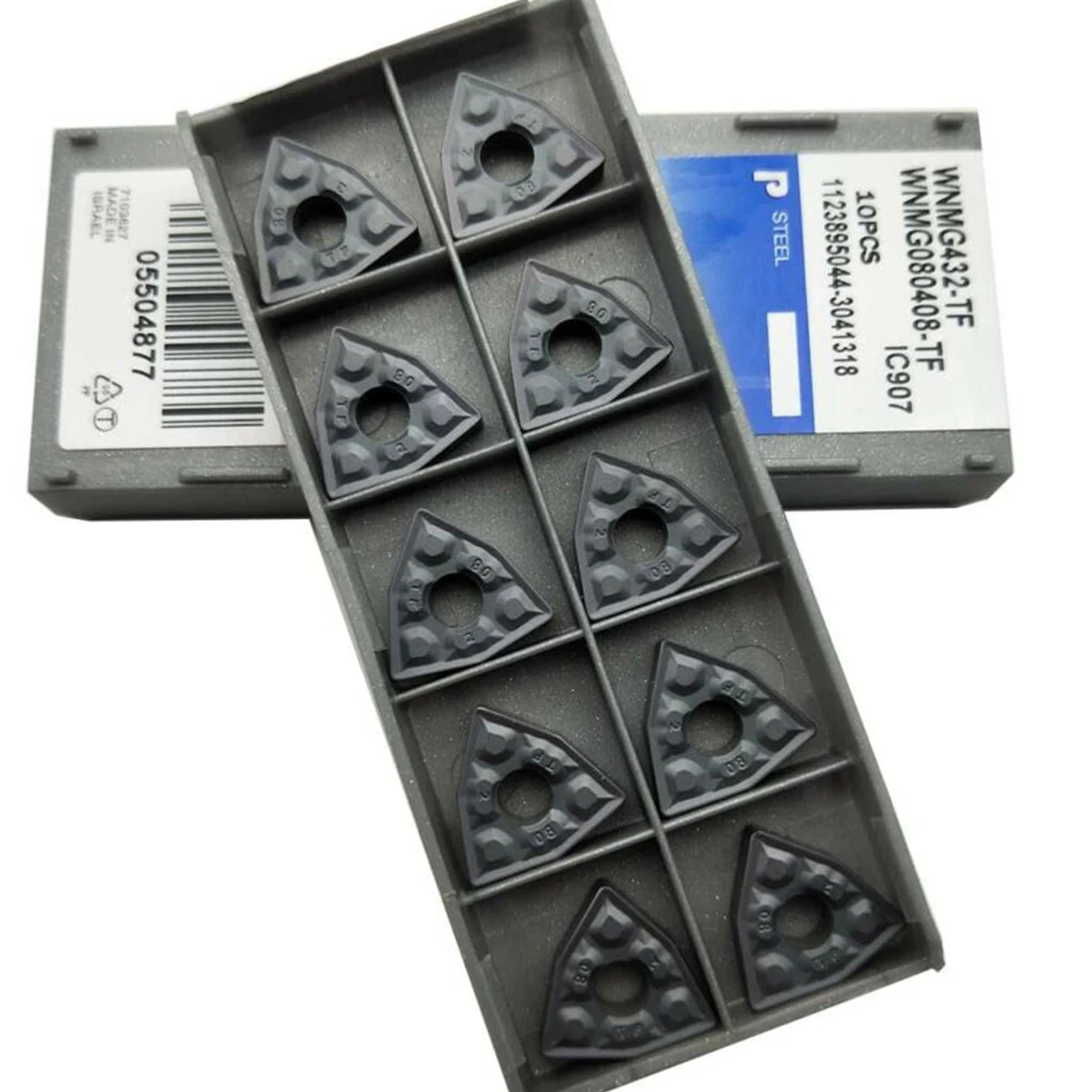 WNMG080408-TF Insert Alloy Cast Iron Finishing IC907 Insert Inserts Semi-finishing Turning WNMG432-TF Brand New
WNMG080408-TF Insert Alloy Cast Iron Finishing IC907 Insert Inserts Semi-finishing Turning WNMG432-TF Brand New