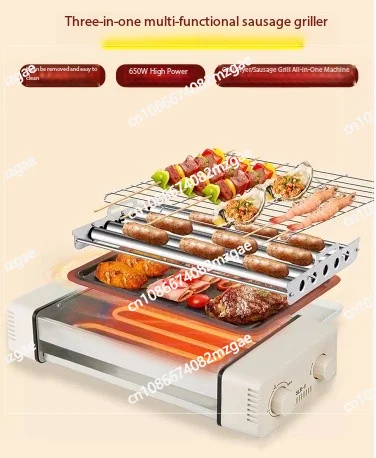 Household Multi Function Sausage Roaster Machine Compact 3 in 1 Electric Hot Dog Grill Automatic
Household Multi Function Sausage Roaster Machine Compact 3 in 1 Electric Hot Dog Grill Automatic