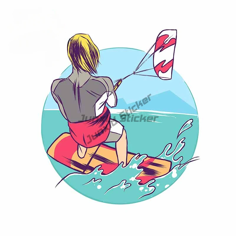 Kitesurfing Car Sticker Windows Windshield Decal Refrigerator Camper Silhouette Bumper Decoration
Kitesurfing Car Sticker Windows Windshield Decal Refrigerator Camper Silhouette Bumper Decoration