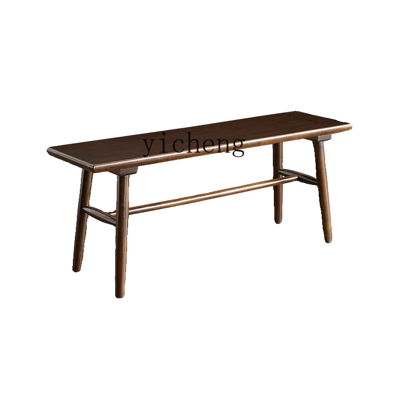 Zws Solid Wood Dining Table and Chair Long Stool Modern Bedroom Bed End Stool Black Walnut Color
Zws Solid Wood Dining Table and Chair Long Stool Modern Bedroom Bed End Stool Black Walnut Color
