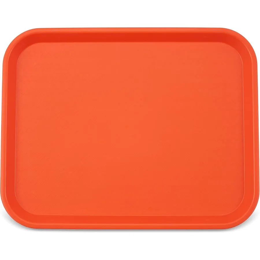 Cafe Fast Food Cafeteria Tray with Patterned Surface for Cafeterias Fast Food And Dining Room Plastic 17.87 X 14 X 0.98 Inches
Cafe Fast Food Cafeteria Tray with Patterned Surface for Cafeterias Fast Food And Dining Room Plastic 17.87 X 14 X 0.98 Inches