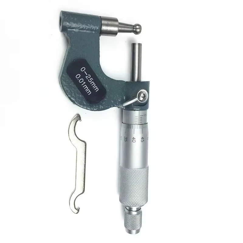 High Quality 0-25mm Measurement Range Tube Micrometer Drum Head Special Micrometer Wall Tube Thickness Gauge Measuring Tools
High Quality 0-25mm Measurement Range Tube Micrometer Drum Head Special Micrometer Wall Tube Thickness Gauge Measuring Tools