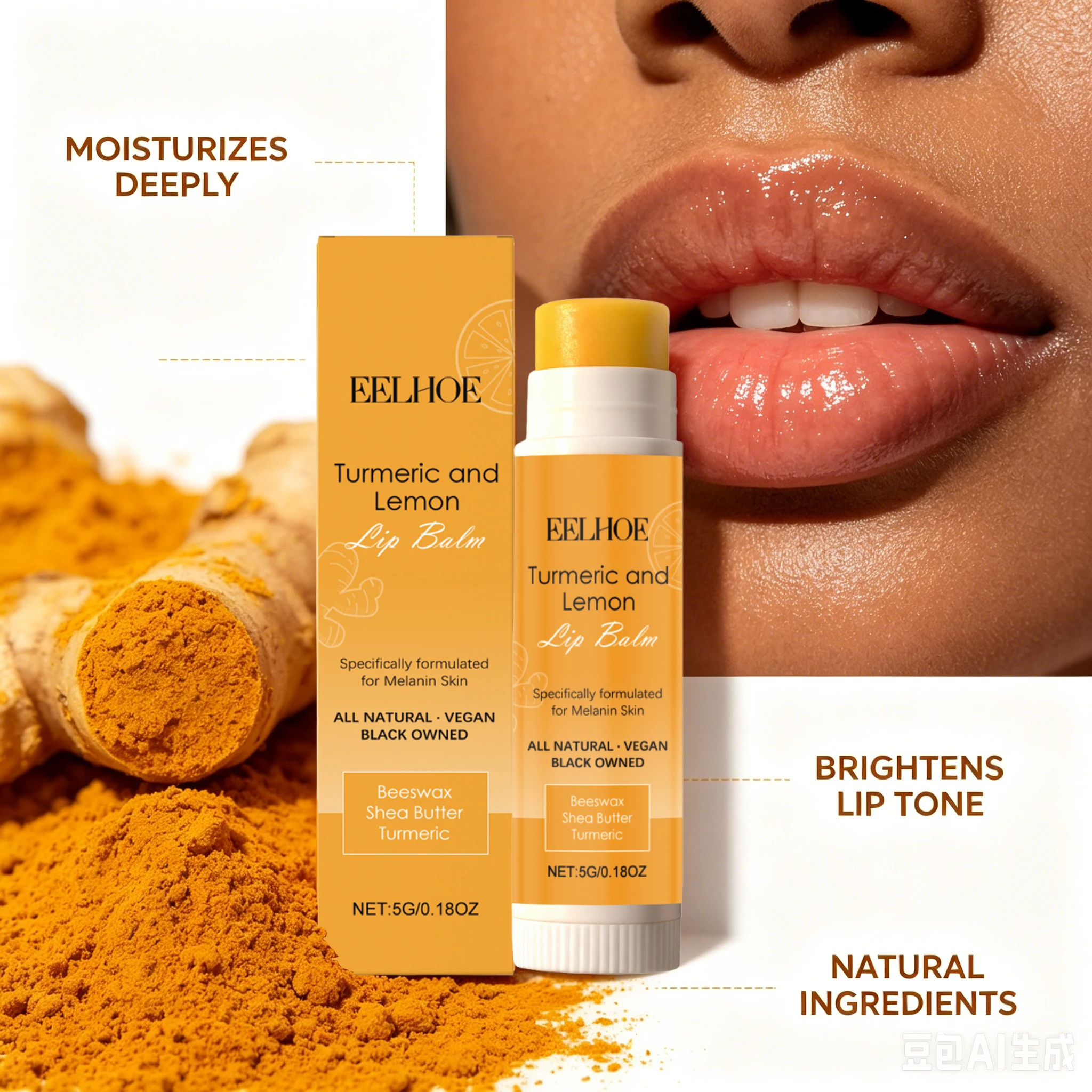 Turmeric Lip Balm For Dark Lips Treatment Lemon Moisturizer Shea Butter Hydrating Lip Care For Melanin Skin Smokers Dullness
Turmeric Lip Balm For Dark Lips Treatment Lemon Moisturizer Shea Butter Hydrating Lip Care For Melanin Skin Smokers Dullness