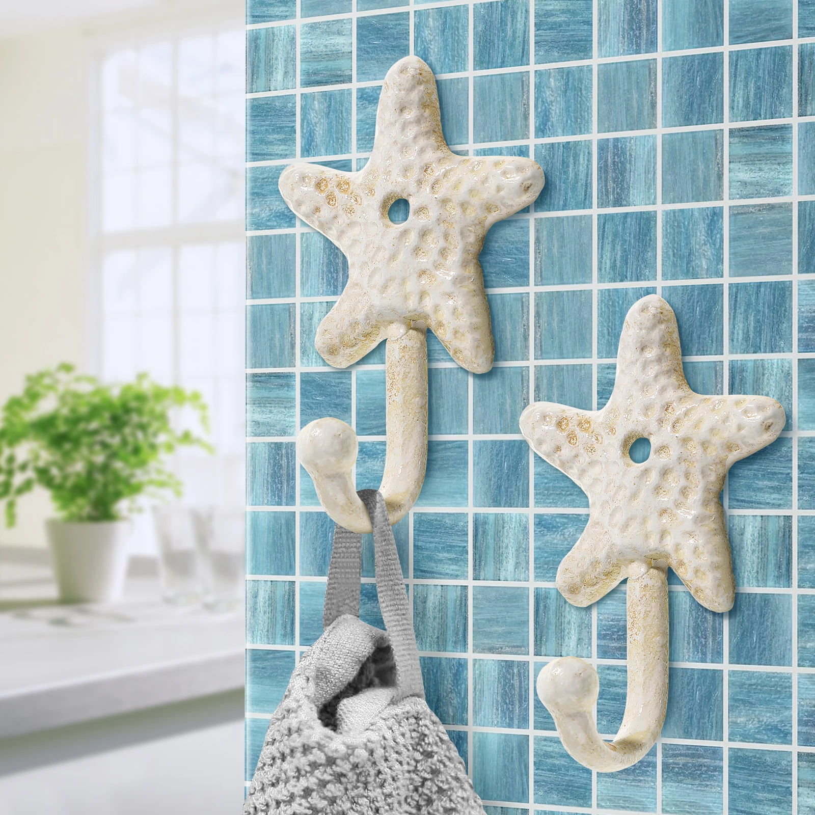 3 Pcs Retro Decor Hook Vintage Wall Hooks Decorative Beach Themed up Cottage White Shape Coat Coastal
3 Pcs Retro Decor Hook Vintage Wall Hooks Decorative Beach Themed up Cottage White Shape Coat Coastal