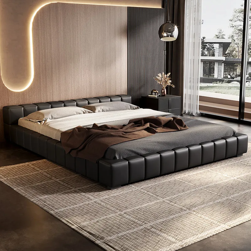 Frame Bedrooms Luxury Bed Decoration Adults Nordic Modern Style Luxury Bed Double King Size Camas De Dormitorio Furniture
Frame Bedrooms Luxury Bed Decoration Adults Nordic Modern Style Luxury Bed Double King Size Camas De Dormitorio Furniture