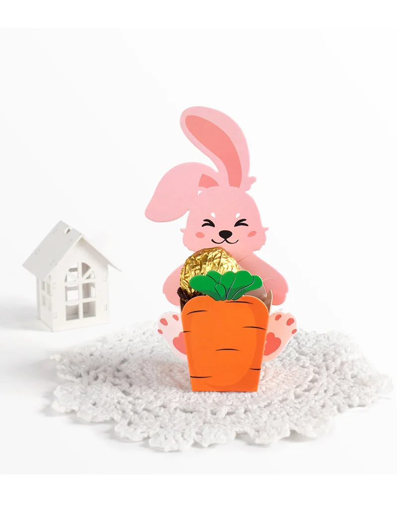 100Pcs Cute Bunny Rabbit Carrot Paper Cookie Candy Box Gift Packing Boxes for Kids Birthday Baby Shower Happy Easter Party Decor
100Pcs Cute Bunny Rabbit Carrot Paper Cookie Candy Box Gift Packing Boxes for Kids Birthday Baby Shower Happy Easter Party Decor