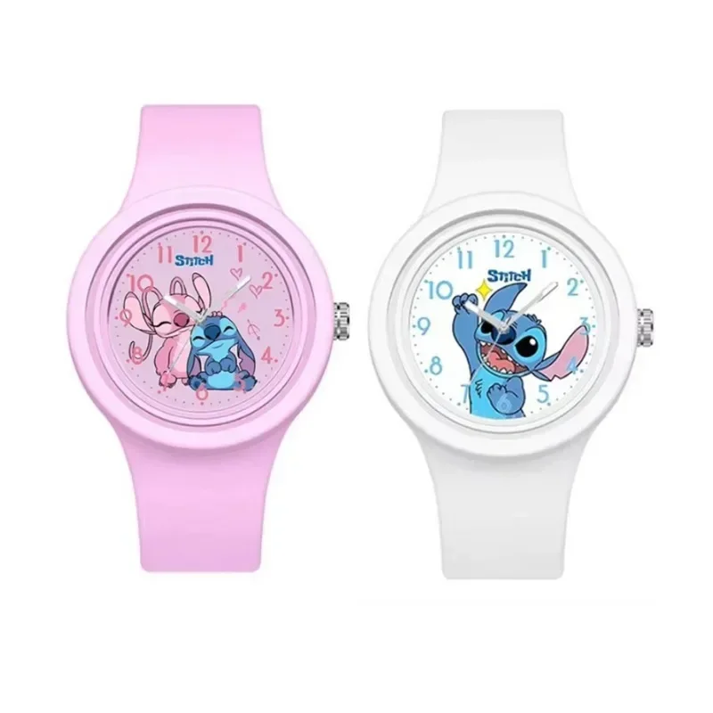 Новые детские часы Disney Stitch для девочек, силиконовый ремешок, круглые кварцевые детские часы, студенческие часы, подарочные игрушки Para Ninos
Новые детские часы Disney Stitch для девочек, силиконовый ремешок, круглые кварцевые детские часы, студенческие часы, подарочные игрушки Para Ninos