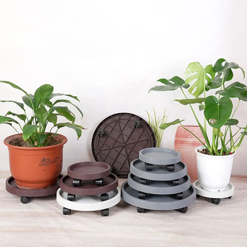 1pc Plant Mover With Wheels Mobility Support Plant Mover Roller Flower Pot Base Movable Tray For Heavy-duty Material Garden Tool
1pc Plant Mover With Wheels Mobility Support Plant Mover Roller Flower Pot Base Movable Tray For Heavy-duty Material Garden Tool