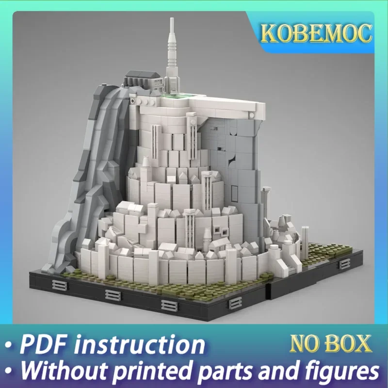 Rings Movie Model Moc Building Bricks Medieval The White City Technology Modular Blocks Gifts Christmas Toys DIY Sets Assembly
Rings Movie Model Moc Building Bricks Medieval The White City Technology Modular Blocks Gifts Christmas Toys DIY Sets Assembly