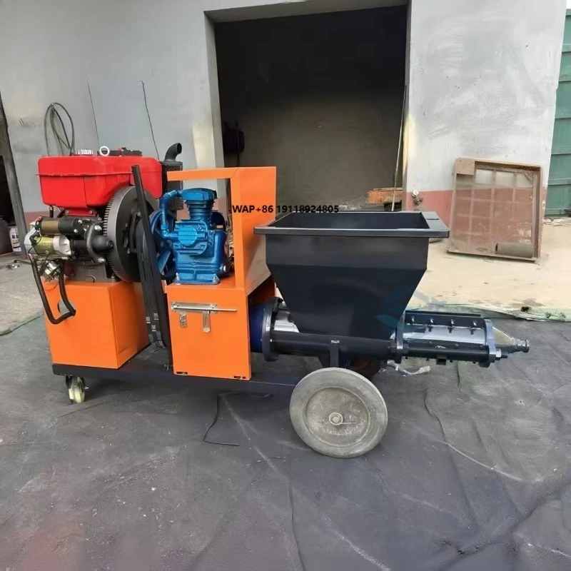 18HP 25HP Mortar Spray Machine High Power Air compressor Wall Plastering Machine on Sale
18HP 25HP Mortar Spray Machine High Power Air compressor Wall Plastering Machine on Sale