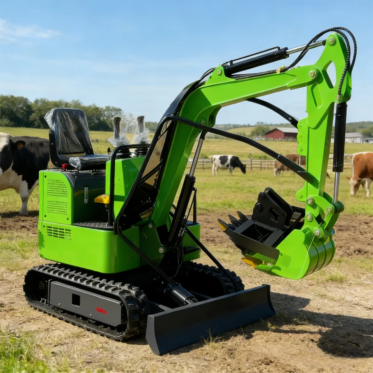 New 1.2 Ton Customized Mini Hydraulic Crawler Excavator With Ce Epa Euro 5 High Efficiency Diesel Engine Fast Delivery
New 1.2 Ton Customized Mini Hydraulic Crawler Excavator With Ce Epa Euro 5 High Efficiency Diesel Engine Fast Delivery