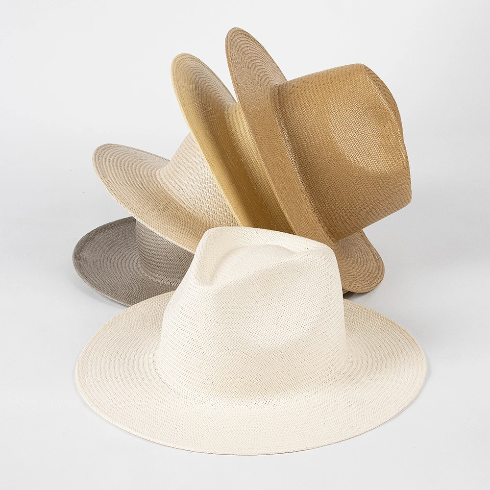 Панама унисекс, соломенная шляпа, шляпа Fedora из 100% бумажной соломы, широкополая шляпа ручной работы
Панама унисекс, соломенная шляпа, шляпа Fedora из 100% бумажной соломы, широкополая шляпа ручной работы