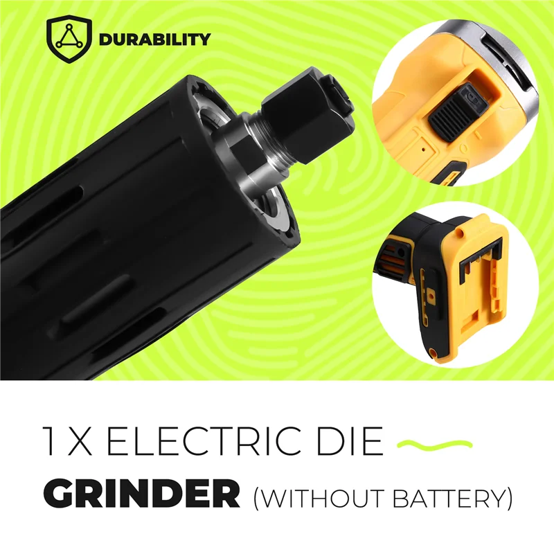 A53Q-Brushless Electric Die Grinder Power Tool Variable Speed Internal Electric Grinder Electric Grinder Fordewalt 18V 20V Batte
A53Q-Brushless Electric Die Grinder Power Tool Variable Speed Internal Electric Grinder Electric Grinder Fordewalt 18V 20V Batte