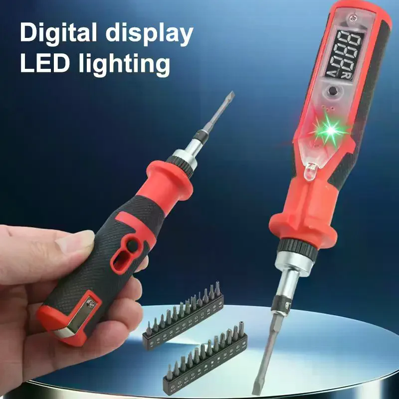 1Set Screwdriver Voltage Tester Pen LCD Display Screen Electrical Induction Circuit Test Penci Voltmeter Detector Indicator
1Set Screwdriver Voltage Tester Pen LCD Display Screen Electrical Induction Circuit Test Penci Voltmeter Detector Indicator