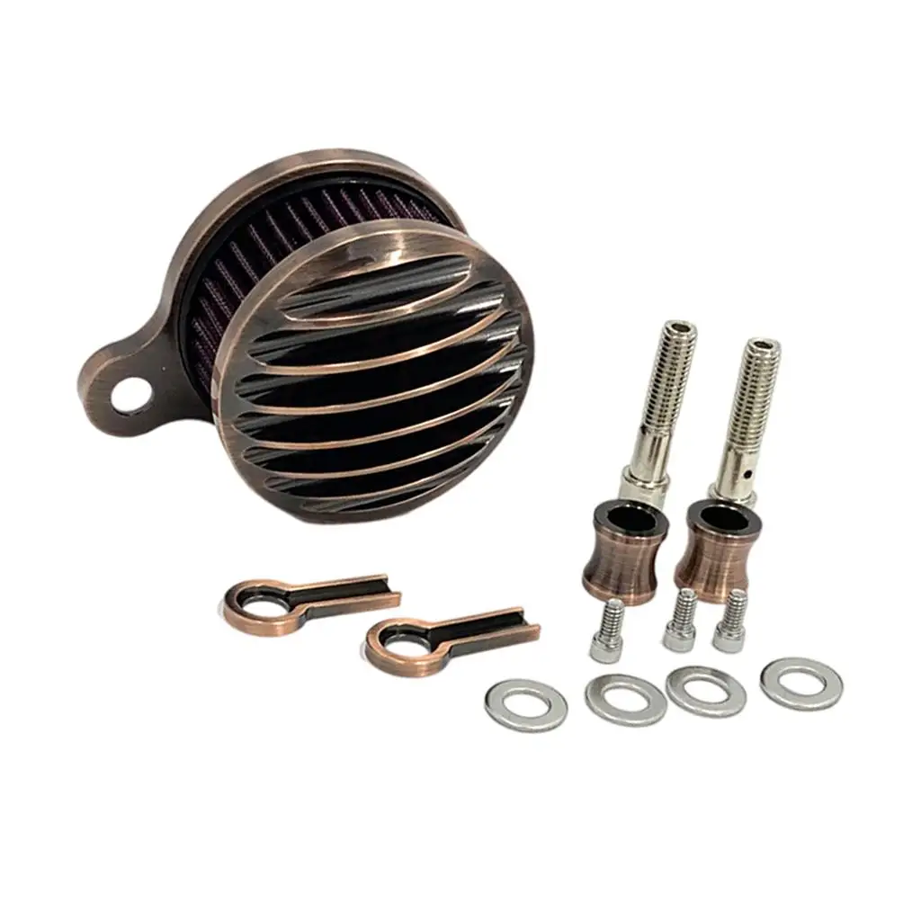 Durable Metal Intake Filter System Kit CNC Machined Air Strainer for Harley XL883 XL1200 X48 72 2004 2014
Durable Metal Intake Filter System Kit CNC Machined Air Strainer for Harley XL883 XL1200 X48 72 2004 2014
