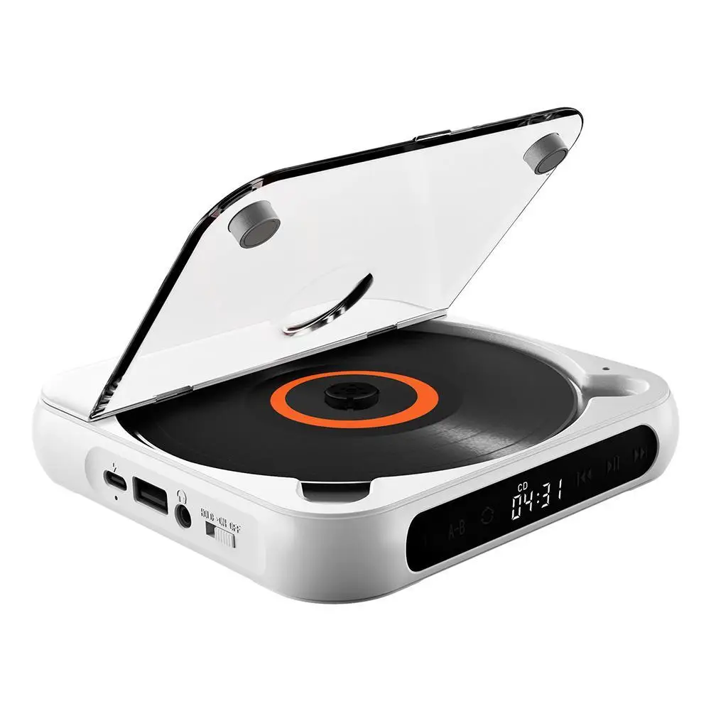 Bluetooth-Compatible CD Player New USB AUX Playback CD Music Player Memory Function Personal CD Player For Home Car Vintage Gift
Bluetooth-Compatible CD Player New USB AUX Playback CD Music Player Memory Function Personal CD Player For Home Car Vintage Gift