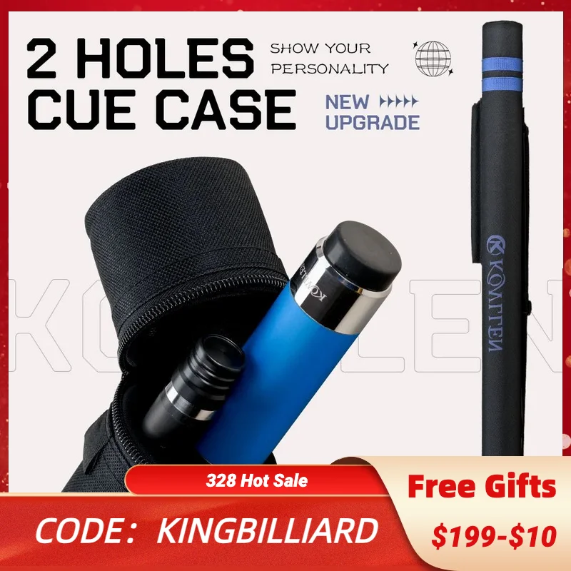 KONLLEN Billiard Case 2 Holes Tube Shape Canvas Oxford Pool Cue Bag 1/2 Billiard Cues Bag Cylinder New Arrival for Dropshopper
KONLLEN Billiard Case 2 Holes Tube Shape Canvas Oxford Pool Cue Bag 1/2 Billiard Cues Bag Cylinder New Arrival for Dropshopper