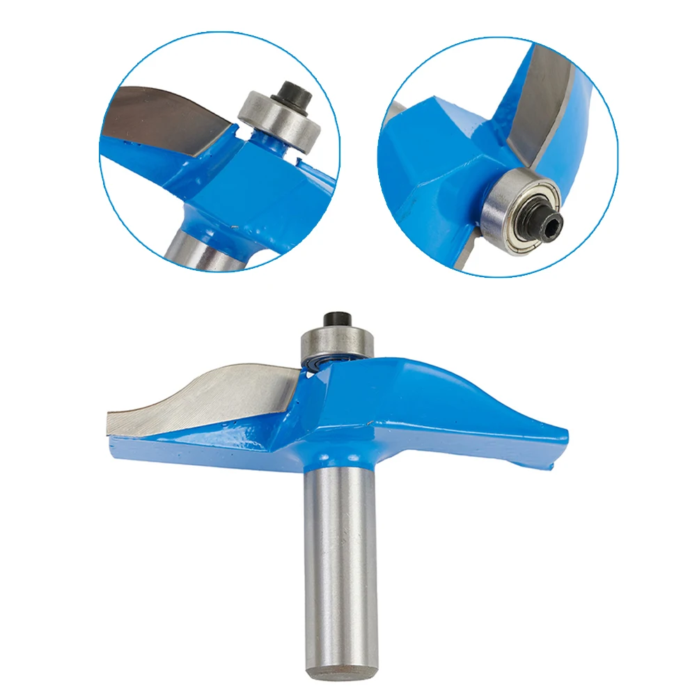 For Woodworking Router Bits Milling Cutter 66.7mm Long Round Over Rail&Stile Tenon Cutter 12mm Shank 45# Steel
For Woodworking Router Bits Milling Cutter 66.7mm Long Round Over Rail&Stile Tenon Cutter 12mm Shank 45# Steel