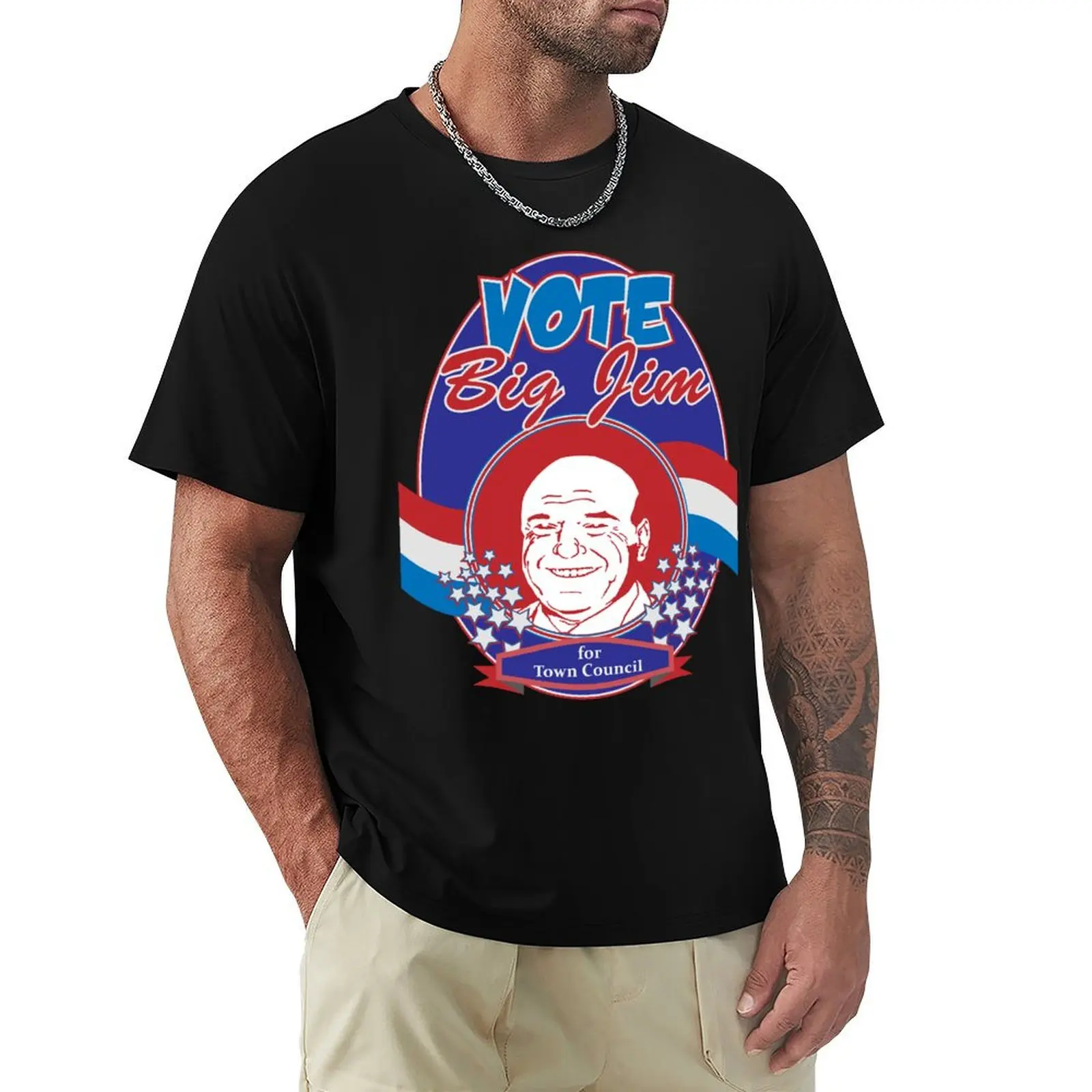 Vote Big Jim! T-Shirt summer tops korean fashion new edition for a boy men clothings
Vote Big Jim! T-Shirt summer tops korean fashion new edition for a boy men clothings