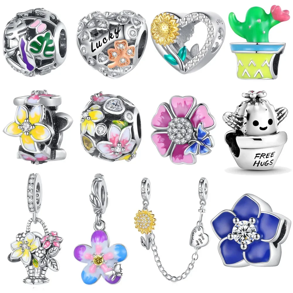 925 Sterling Silver Orange Flower Charms Beads Fit Original Bracelets Bag Keychain Charms Beads Pendant Diy Women Jewelry Gift
925 Sterling Silver Orange Flower Charms Beads Fit Original Bracelets Bag Keychain Charms Beads Pendant Diy Women Jewelry Gift