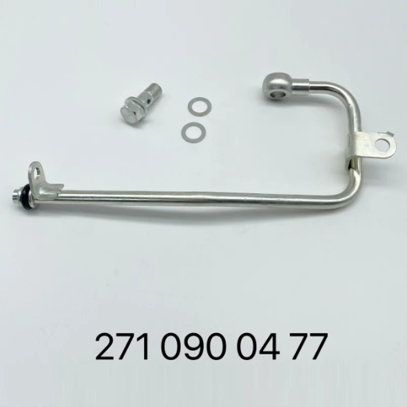 Car Turbocharger Oil Inlet Pipe 271 090 0477 for Mercedes Benz W204 C204 Fuel Hose 2710900477 A2710900477
Car Turbocharger Oil Inlet Pipe 271 090 0477 for Mercedes Benz W204 C204 Fuel Hose 2710900477 A2710900477