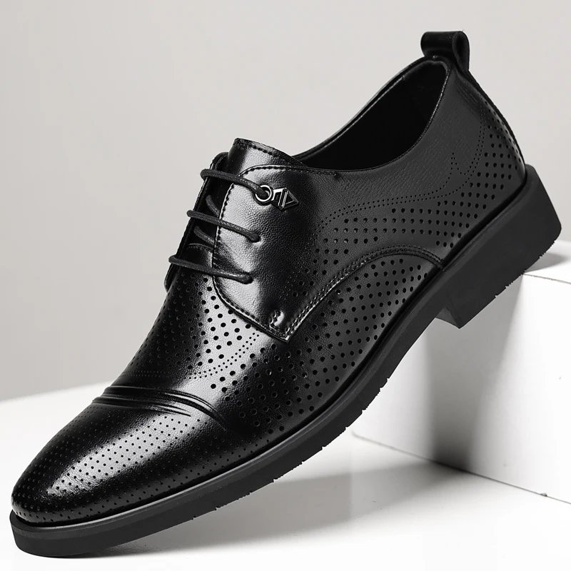 Casual men's leather shoes Classic Business Gentleman Style Fashion Outdoor High quality and shoes for daily versatile -46
Casual men's leather shoes Classic Business Gentleman Style Fashion Outdoor High quality and shoes for daily versatile -46