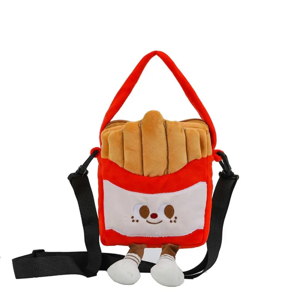 Casual French Fries Handbag Crossbody Bag Fluffy Cartoon Hamburger Bag Tote Bag Shoulder Bag Girl
Casual French Fries Handbag Crossbody Bag Fluffy Cartoon Hamburger Bag Tote Bag Shoulder Bag Girl