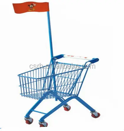 RH-SC04 Steel Small Mini Supermarket Kids Shopping Trolley With Flag
RH-SC04 Steel Small Mini Supermarket Kids Shopping Trolley With Flag