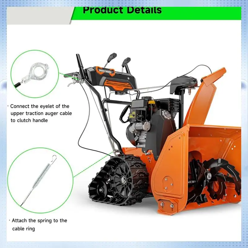 Кабель управления ABHQ-Auger 06900438 06900439 для Ariens Compact Classi Sno-Tek ST24LE, тяговый кабель снегоочистителя
Кабель управления ABHQ-Auger 06900438 06900439 для Ariens Compact Classi Sno-Tek ST24LE, тяговый кабель снегоочистителя