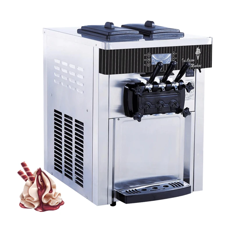 Diy Commercial Tabletop Ice Cream Maker Machine For Home Soft Serve Countertop Hot Selling Small 3 Flavors Kids Yogurt Maker
Diy Commercial Tabletop Ice Cream Maker Machine For Home Soft Serve Countertop Hot Selling Small 3 Flavors Kids Yogurt Maker