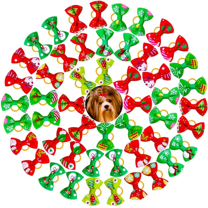 Pet Christmas Elements Headdress Leather Band Dog Hair Accessories Holiday Decoration Bows For Small Dogs Pet Grooming Supplies
Pet Christmas Elements Headdress Leather Band Dog Hair Accessories Holiday Decoration Bows For Small Dogs Pet Grooming Supplies