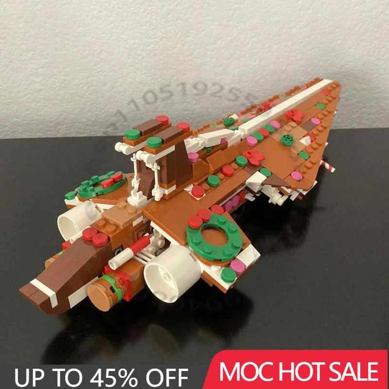 Рождественская серия MOC Star Battle Building Blocks 508 шт. Пряники Venator StarDestroyer Модель Сборочный набор Игрушка для мальчика Подарок для взрослых
Рождественская серия MOC Star Battle Building Blocks 508 шт. Пряники Venator StarDestroyer Модель Сборочный набор Игрушка для мальчика Подарок для взрослых