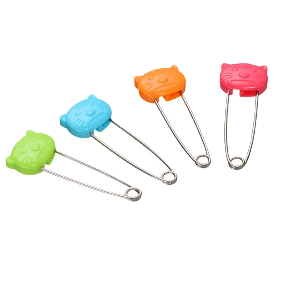 4 Pcs Newborn Nappies Pin Pregnant Woman Safety Clothes Stainless Steel Brooch for Kid Multi-purpose Kids Decoration
4 Pcs Newborn Nappies Pin Pregnant Woman Safety Clothes Stainless Steel Brooch for Kid Multi-purpose Kids Decoration